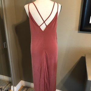 High low spaghetti strap dress